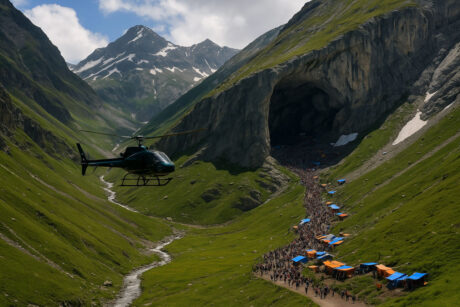 Amarnath yatra with helicopter