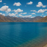 Pangong lake in leh ladakh